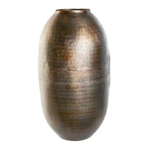vase en aluminium porte dore, l'evidence tossiat