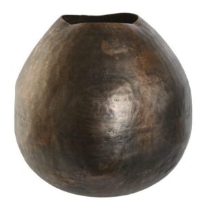 vase en aluminium porte dore, l'evidence tossiat