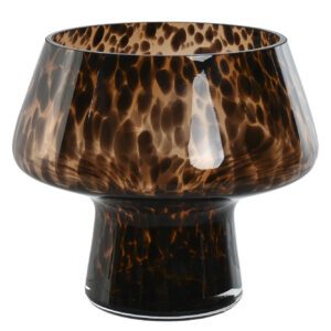 VASE VERRE GRAND MODELE MARRON