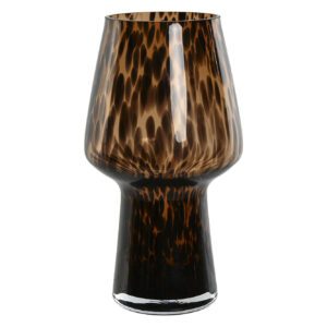 VASE VERRE MARRON