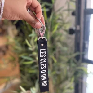 Porte-clés Marine " Les clés d'un BG"